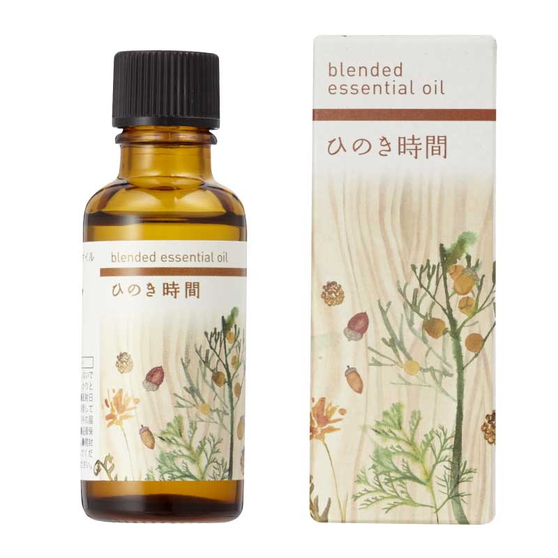 生活の木 ブレンドエッセンシャルオイル 30ml ひのき時間【楽天倉庫直送】 アロマ リラクゼーション エッセンシャルオイル 精油
