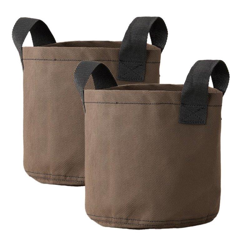 【2個セット】不織布プランター 2個組 7号 1009839x2個セット【ヘルシ価格】 ガーデニング プランター 不織布製 透水性 通気性 鉢底石不要 鉢カバーとしても