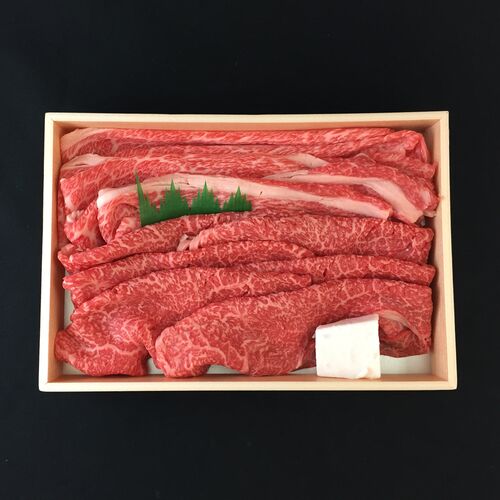 【直送】【北海道沖縄離島不可】松阪牛すきやき モモ バラ 300g【割引不可品】食品 牛肉 セット モモ バラ 3