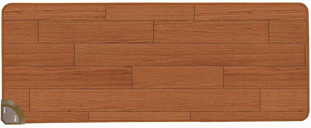 広電 フローリング調キッチンマット CWM120H-BW 【割引不可品】 インテリア 空調家電 暖房器具 ホット..