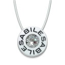 【ネコポス】【医療機器】ABILES NANO アビリス ナノ クリスタル ネックレス TYPE2 白【割引不可品】 アクセサリー 医療機器 ネックレス ブラッ...