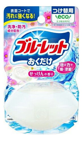 【48個セット】液体ブルーレットおくだけつけ替用 せっけんの香り 70mlx48個セット【ヘルシ価格】【返品キャンセル不可】 洗剤 トイレ用洗剤 芳香 洗浄 防...