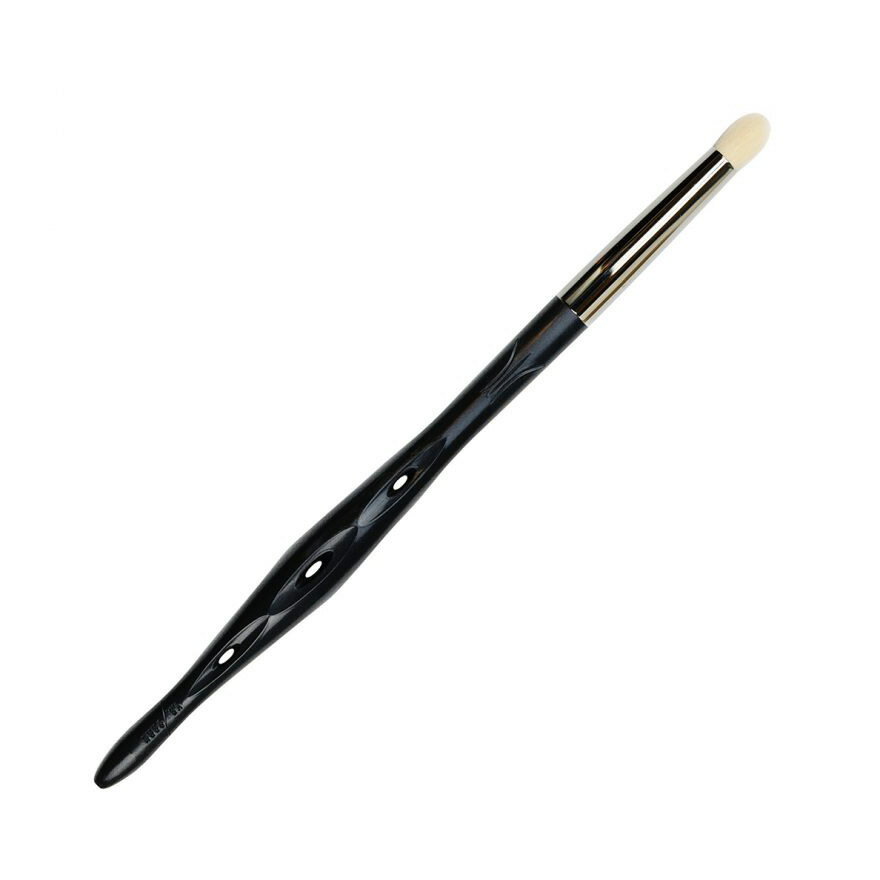 『Y.S.PARK YS-CE06-ES アイシャドウ ブラック柄×ホワイト毛』メイク 化粧小物 ブラシ アイメイク 商品紹介 目のキワに太めのラインを乗せたいとき、細かいグラデーションをぼかす時にも便利なシャドウ筆です。 サイズ・重量 サイズ：アイシャドウ 尖り 10mm 商品説明 JANコード 4981104368837原材料：ABS樹脂/合成繊維製造国 日本発売元：Y.S. PARK 広告文責 (有)パルス　048-551-7965『Y.S.PARK YS-CE06-ES アイシャドウ ブラック柄×ホワイト毛』メイク 化粧小物 ブラシ アイメイク