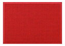 クリーンテックス 吸水玄関マット ウォーターホース T ワッフル レッド 62 x 88 cm【直送品】【返品キャンセル不可】 インテリア カーペット ラグ マット フロアマット 玄関マット(3)
