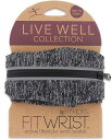 FITKICKS フィットキックス ライブウェル リストウォレット Live Well WRIST WALLET ブラック【楽天倉庫直送】 リストバンド メンズ...