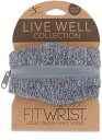 FITKICKS フィットキックス ライブウェル リストウォレット Live Well WRIST WALLET グレー【楽天倉庫直送】 リストバンド メンズ ...