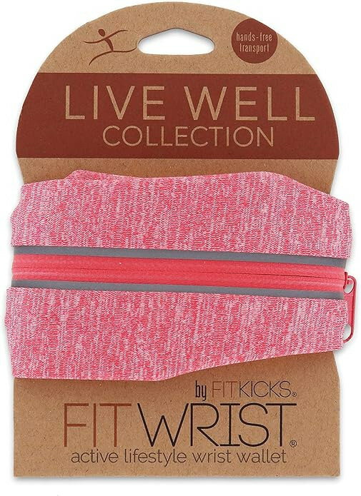 FITKICKS フィットキックス ライブウェル リストウォレット Live Well WRIST WALLET ピンク【楽天倉庫..