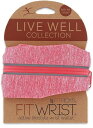 FITKICKS フィットキックス ライブウェル リストウォレット Live Well WRIST WALLET ピンク【楽天倉庫直送】 リストバンド メンズ ...