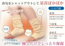【楽天倉庫直送h】足首ウォーマー付 かかとシルクサポーター【割引不可品】 コレ1つで足首ぽかぽか×かかとツルツル