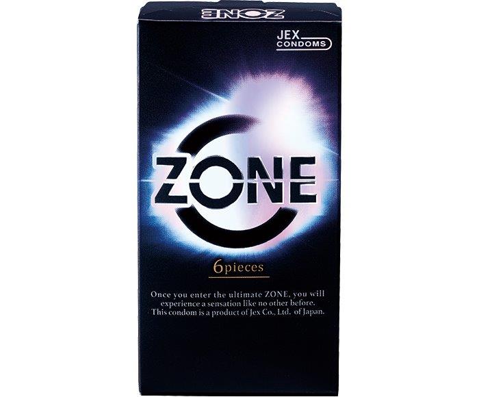 【直送品】【10個セット】【管理医療機器】ジェクス ZONE（ゾーン） 6個x10個セット【ヘルシ価格】 衛生用品 避妊具 コンドーム 男性用