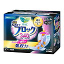 【直送品】【16個セット】ロリエ 朝までブロック 340 羽つき 34cm 7個入x16個セット【ヘルシ価格】 衛生日用品 生理用品 紙ナプキン
