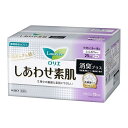 【楽天倉庫直送h】【2個セット】【医薬部外品】ロリエ しあわせ素肌 消臭プラス 特に多い昼用25cm 羽つき 15個x2個セット【ヘルシ価格】 衛生日用品 生理用品 紙ナプキン