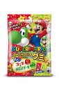【直送品】【6個セット】スーパーマリオグミ コーラ&メロンソーダ 85gx6個セット【ヘルシ価格】 食品 スイーツ お菓子 グミ