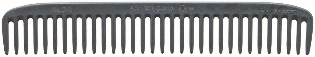 【楽天倉庫直送h】リーダー カーボンコーム クリエイト No.961 ダークグリーン【ヘルシ価格】 メイク道具 化粧小物 ヘアケア スタイリング ブラシ くし コーム