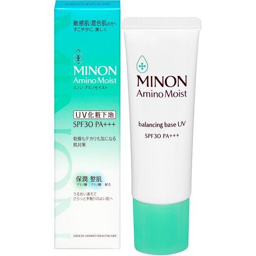 【直送品】【6個セット】ミノン アミノモイスト バランシングベース UV 25gx6個セット【ヘルシ価格】 化粧品 コスメ メイクアップ 化粧下地 SPF30 PA+++ 合成着色料フリー 無香料