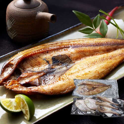 【直送品】北海道産 一夜干し詰合せ （ほっけ×1、かれい×2、姫鱈×3） ほっけ かれい 姫鱈 一夜