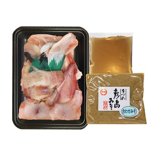 【直送品】「関とら本店」 あんこう鍋セット （あんこう250g） あんこう鍋 あんこう 彦島みそ 鍋だし