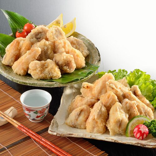 【直送品】「関とら本店」 ふくとあんこうの唐揚げ詰合せ （ふぐ唐揚げ200g、あん...