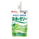 【5個セット】お水のゼリー マスカット味 120gx5個セット【楽天倉庫直送h】 健康食品 ドリンク 食物繊維配合 水分補給 熱中症対策 介護食