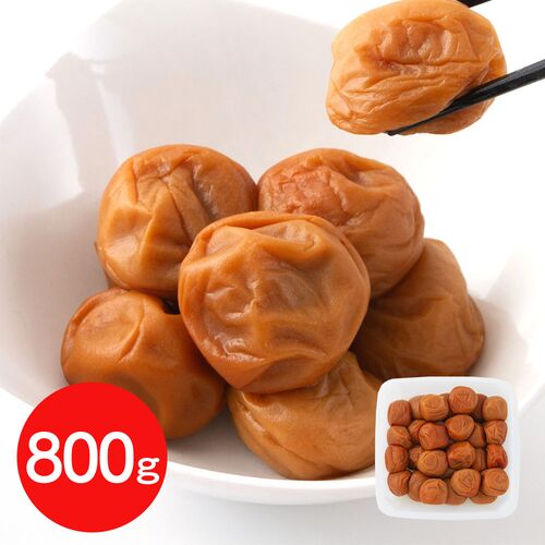 【直送品】和歌山 紀州みなべの南高梅 大粒はちみつ漬梅干 800g 梅干し うめぼし