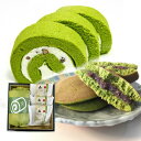 【直送品】茶游堂ロールケーキ1本 京・宇治どら焼き3個 詰め合わせ 抹茶 和菓子 セット