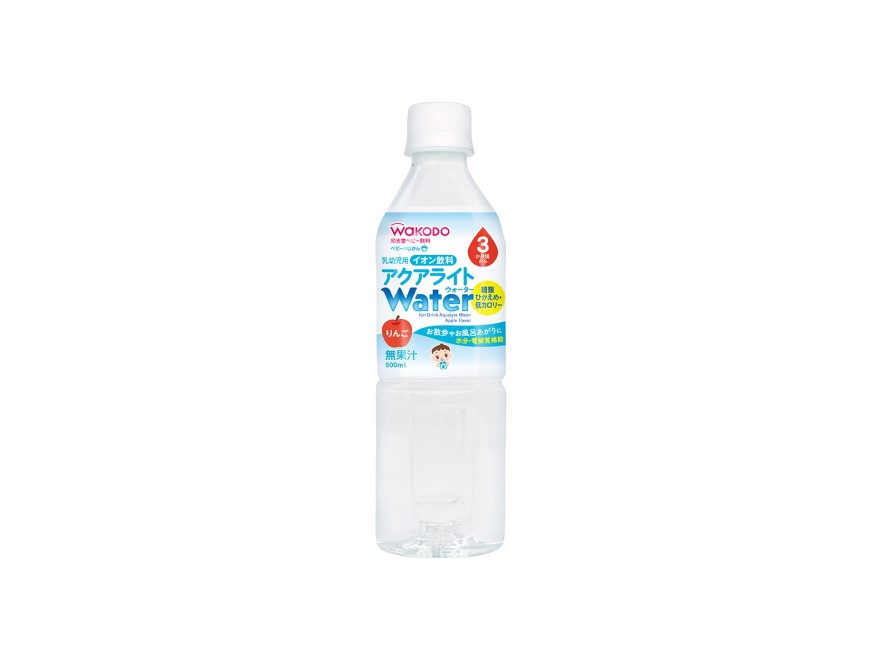 【5個セット】ベビーのじかん アクアライトWater りんご 500mlx5個セット【楽天倉庫直送h】 食品 ベビー飲料 低カロリー ドリンク イオン飲料 糖類ひかえめ
