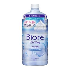 ビオレ ザ ボディ 泡タイプ ピュアリーサボンの香り つめかえ用 780ml【楽天倉庫直送h】 化粧品 コスメ ボディケア 石けん ボディソープ 弱酸性 赤ちゃんの肌にも