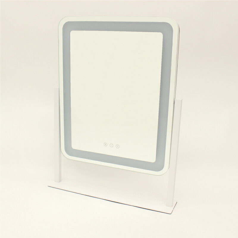 ブライトニングLEDミラーL JM-L600L 鏡 卓上ミラー メイクアップ