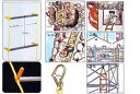 【楽天倉庫直送h】避難用 アルミ縄はしご 5m