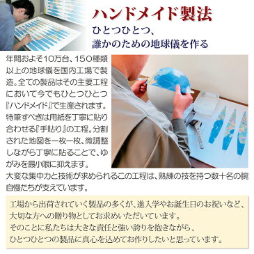 【メーカー直送・大感謝価格 】昭和カートン 地球儀 直径26cm行政区タイプ 26-GF