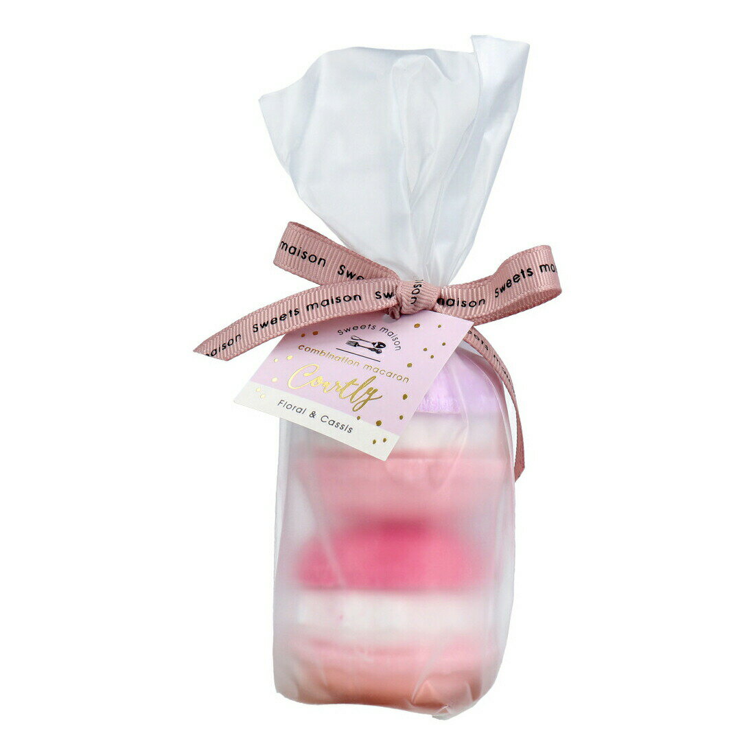 【3個セット】スウィーツメゾン コンビネーションマカロンフィズ 2pcs コートゥリー フローラル&カシスの香り 2回分x3個セット【ヘルシ価格】【返品キャンセ...