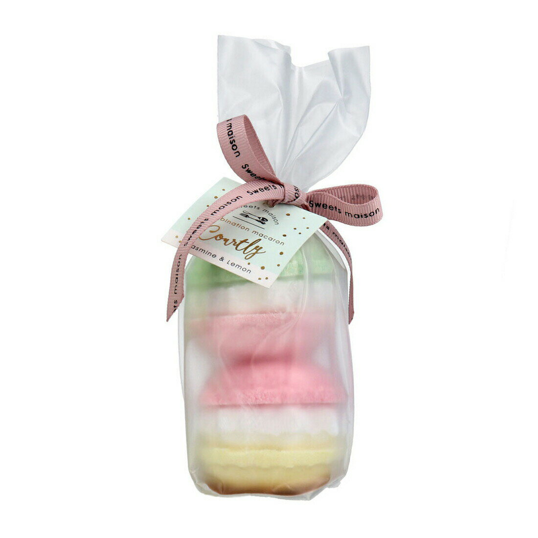【3個セット】スウィーツメゾン コンビネーションマカロンフィズ 2pcs コートゥリー ジャスミン&レモンの香り 2回分x3個セット【楽天倉庫直送】【ヘルシ価格...