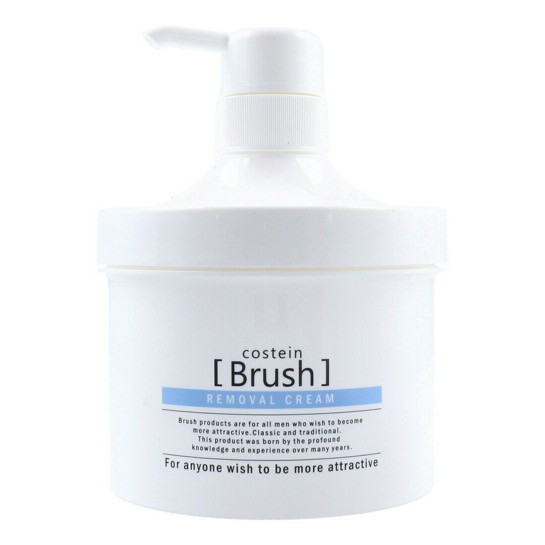 【医薬部外品】コスティン ブラッシュ 除毛クリーム 500g【割引不可品】【楽天倉庫直送h】 医薬部外品 除毛クリーム 天然由来成分配合 ..