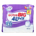 リフレ はくパンツ BIG 4Lサイズ 12枚入【ヘルシ価格】【楽天倉庫直送h】 介護用品 失禁用品 紙おむつ パンツ 肌にやさし モレにくい おしっこ約4回分吸収