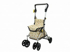 【直送品】フジホームシルバーカー コンパクトタイプ ファムC-1ボタニカル-WB3997【別途送料発生は連絡します、割引キャンセル返品不可】