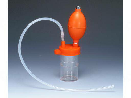 【直送品】ブルークロスハンドバルブアスピレーター　HA-210オレンジ-HA-210【別途送料発生は連絡しま..