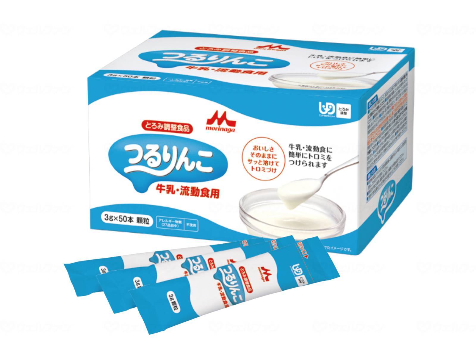 【直送品】クリニコつるりんこ牛乳-3g×50本【別途送料発生は連絡します、割引キャンセル返品不可】