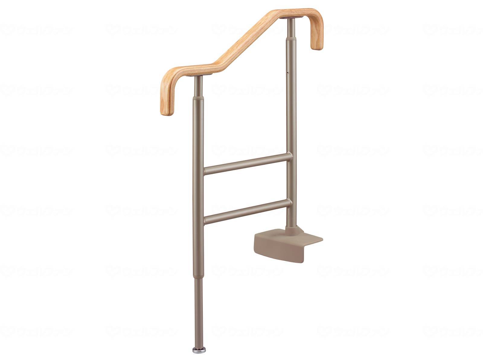 【直送品】アロン化成上がりかまち用手すりSM-650ライトブラウンL531054【別途送料発生は連絡します、..