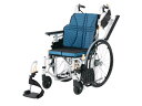 【直送品】日進医療器ウルトラシリーズ 自走式 NA-U7インディゴ座幅44-前座44cmNA-U7【別途送料発生は連絡します、割引キャンセル返品不可】(4)