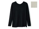【直送品】HONESTIES裏表無し レディース長袖インナー/グレー/MグレーMCC24AW-21【別途送料発生は連絡します、割引キャンセル返品不可】