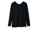 【直送品】HONESTIES裏表無し レディース長袖インナー/黒/M黒MCC24AW-21【別途送料発生は連絡します、割引キャンセル返品不可】