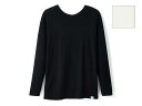 【直送品】HONESTIES裏表無し レディース長袖インナー/白/M白MCC24AW-21【別途送料発生は連絡します、割引キャンセル返品不可】