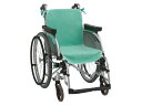 【直送品】ケアメディックスケアカバー防水シーツ 車いす用(2枚入)/グリーン/-グリーン-【別途送料発生は連絡します、割引キャンセル返品不可】(4)