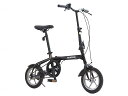 【直送品】GRAPHISノーパンクタイヤ折り畳み災害対策 自転車/ブラック/-ブラック-GR121【別途送料発生は連絡します、割引キャンセル返品不可】
