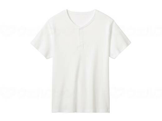 【直送品】グンゼ紳士半袖ワンタッチシャツ/ホワイト/LホワイトLKQA013【別途送料発生は連絡します、割引キャンセル返品不可】