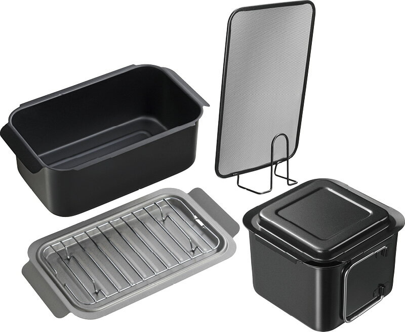 【直送品】ポコフリット IH対応角型揚げ鍋3点セット RB-2929 B1141554【別途送料発生は連絡します】