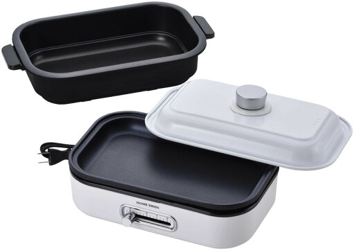 【直送品】ホームスワン ソロホットプレート(鍋付) SHP-08(PP) C6116646【別途送料発生は連絡します】 【直送品】ホームスワン ソロホットプレート(鍋付) SHP-08(PP) C6116646【別途送料発生は連絡します】
