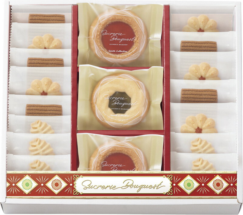 【直送品】シュクルリーブーケ ベイクドクッキーセット BC-25 L9118594【別途送料発生は連絡します】