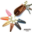 『タミア』(全7色)シビラ/【キーケース 本革 レザー 牛革 シンプル おしゃれ ナスカン かわいい 】【AGILITY affa(アジリティアッファ)】(16...