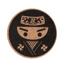【店内全品P10倍!】 コースター コルク コルクコースター 北欧 【 コルクコースター忍者 】 新生活 メール便 カフェ コーヒー レストラン 食器 グラス ...